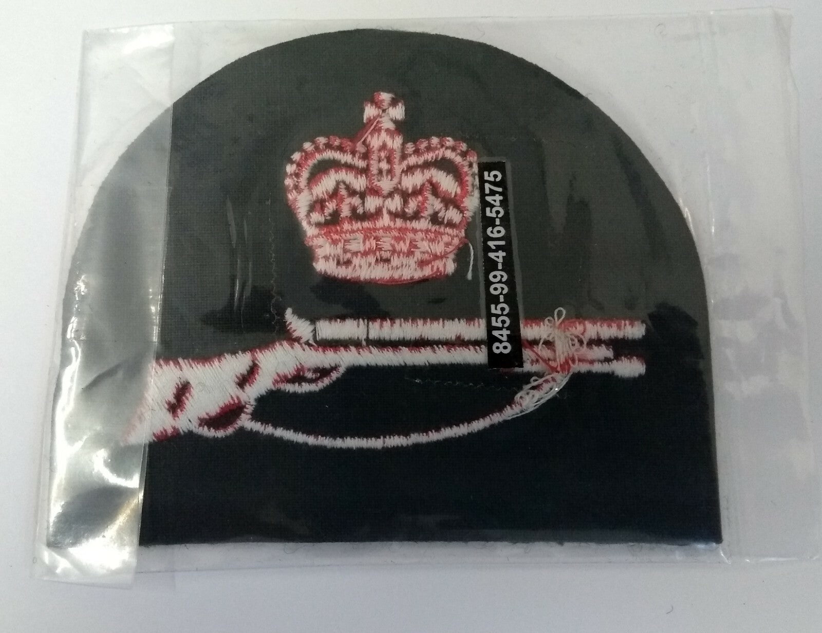 Genuine British CCF 1st Class Marksman Qualification Patch Queens Crown