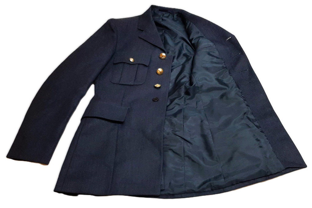 RAF No1 Royal Air Force Jacket Blue Grey Colour O/A Pattern With A Cloth Belt
