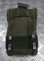 Genuine Vintage M39 Swedish Military Green Webbing Side Utility / Ammo Pouch G2