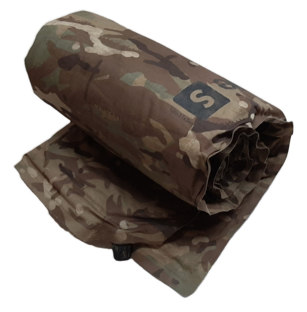 Sleeping Mat MTP Thermal Self Inflating Soldiers Camping Sleep Base Multi Cam