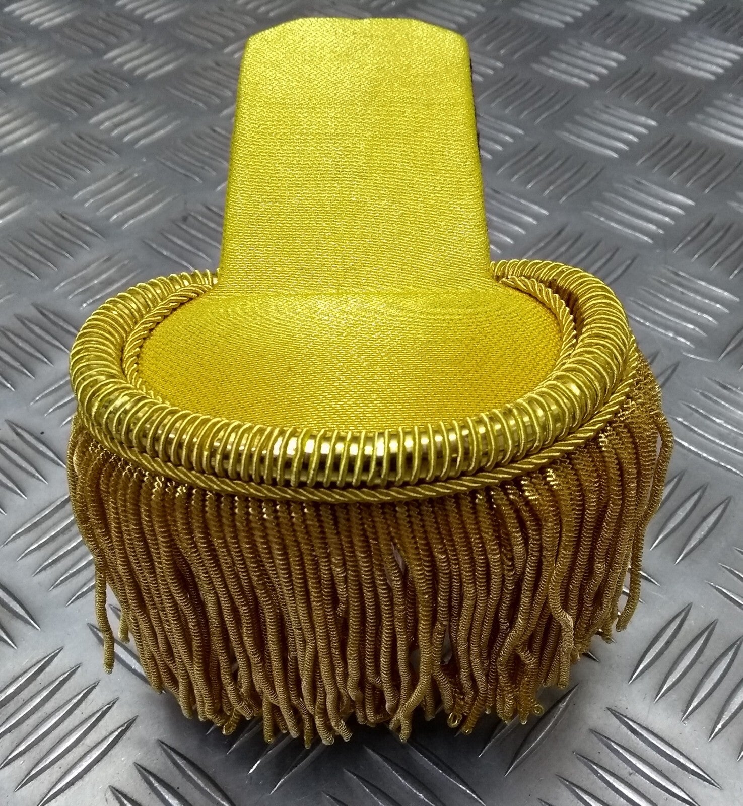 Shoulder Brushes Senior Officers Ceremonial Epaulettes Gold & Black Felt Backing