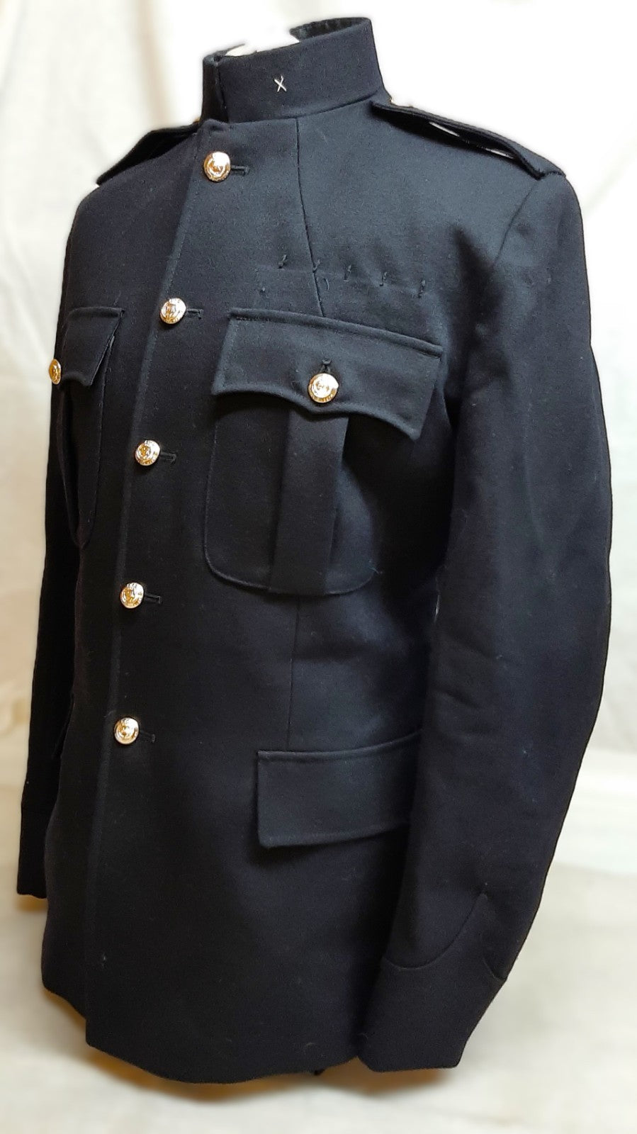 British Army No1 Dress Jacket A/R British Pattern Number 1 Tunic R.E Buttons Shoulder Straps