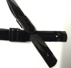 Genuine Patent Leather SD Dress Hi Sheen Dress Hat Chin Strap-