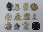 British / Other Metal Hat / Cap / Collar Badges Assorted Faulty