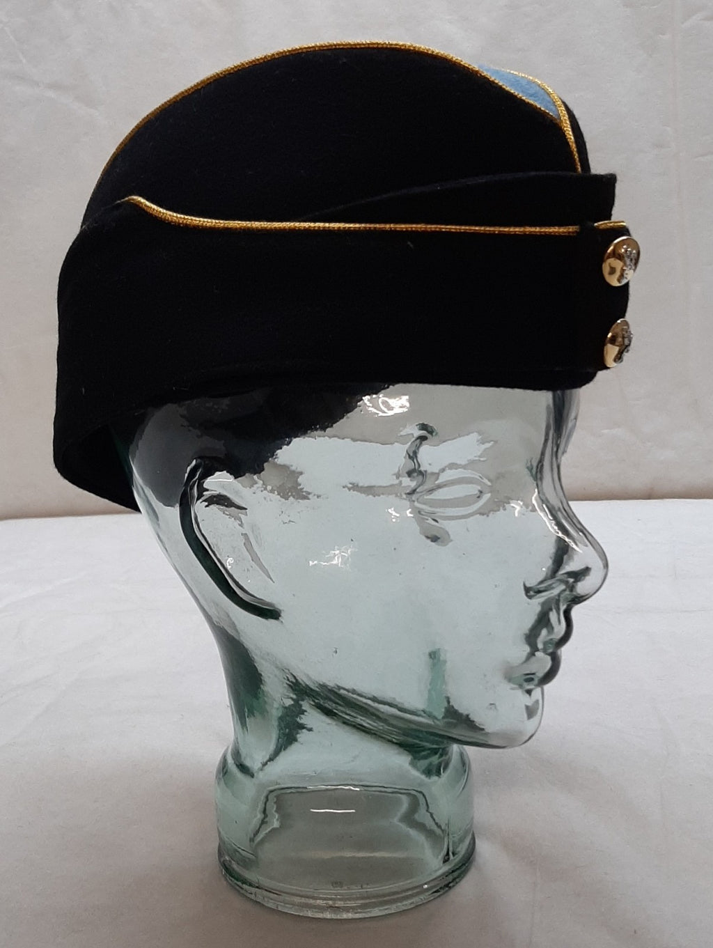 Side Cap British Royal Signals Forage Hat With Badge Size 58cm