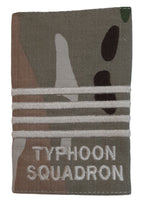 Typhoon Squadron Slide MTP RAF Royal Air Force Shoulder Slider 4 Bar