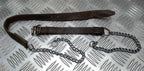 Vintage Sporran Strap Leather With Chains World War Two Pattern Unissued NOS S