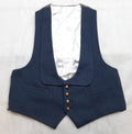 RAF Royal Air Force Vintage Mess Dress Waistcoat Airforce Blue Grey Colour Moss Bros