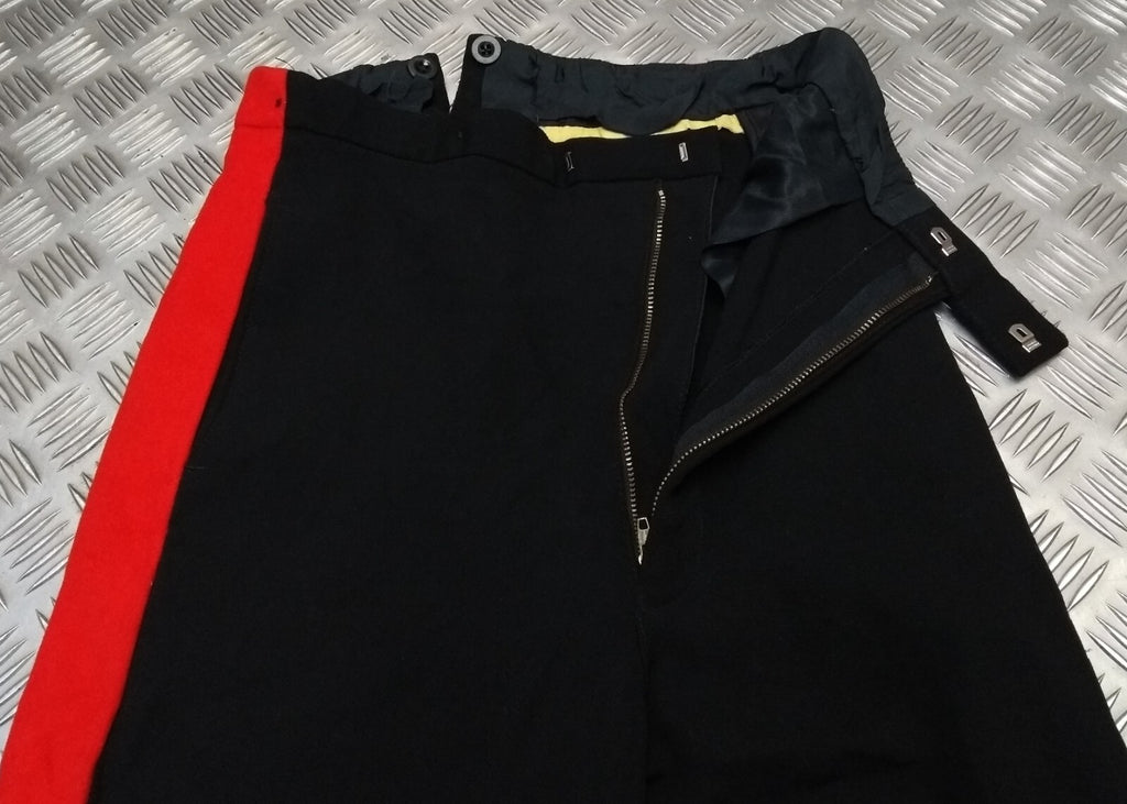 No1 Trousers Ex-British Dress Pattern With Red 4.5cm Stripes