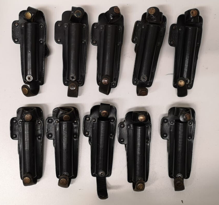 Security Forces Black Baton Holder Peter Jones ILG with defects bundle of 10