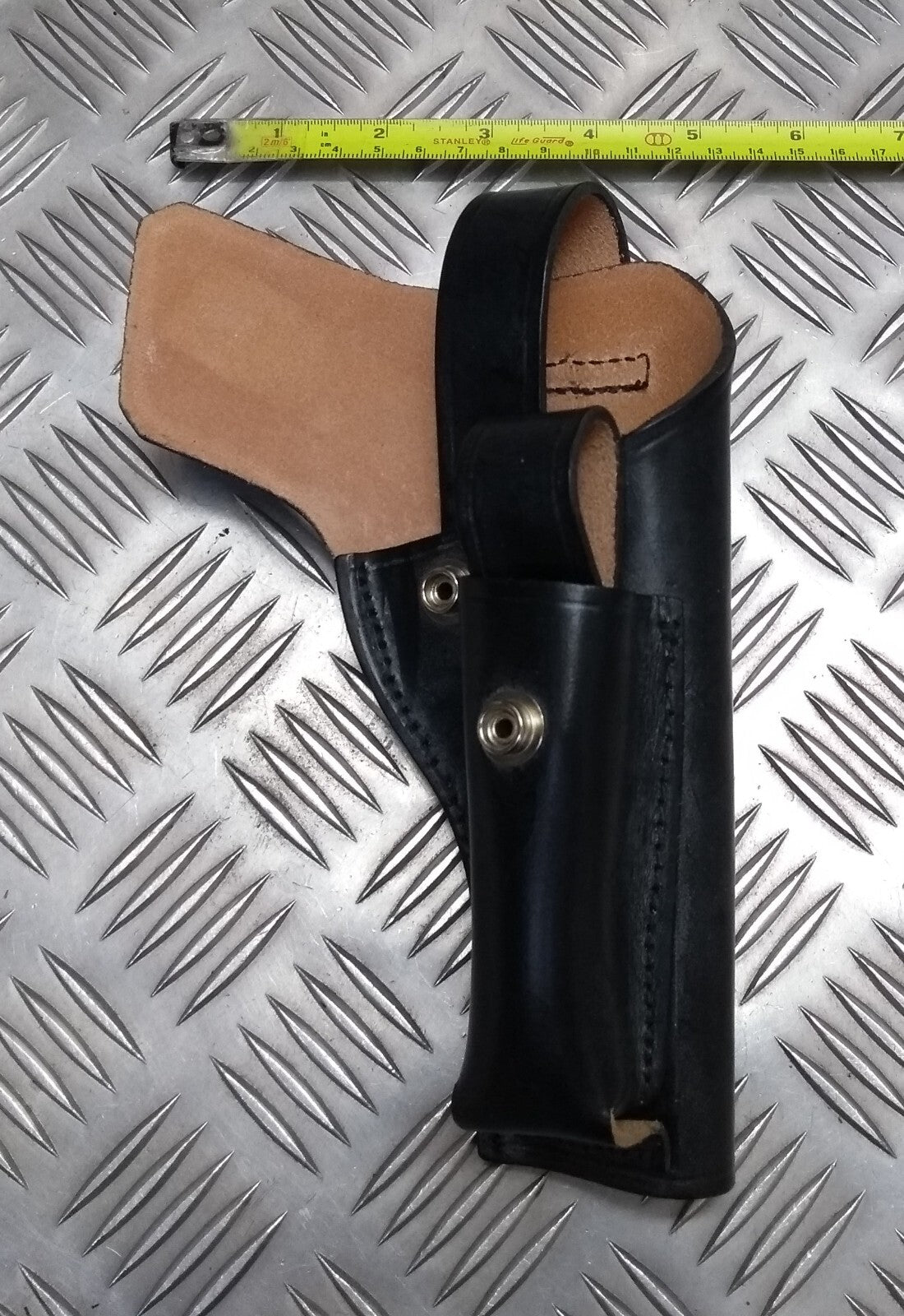 Ceremonial Parade Holster Black Matt Leather Issue Made in UK