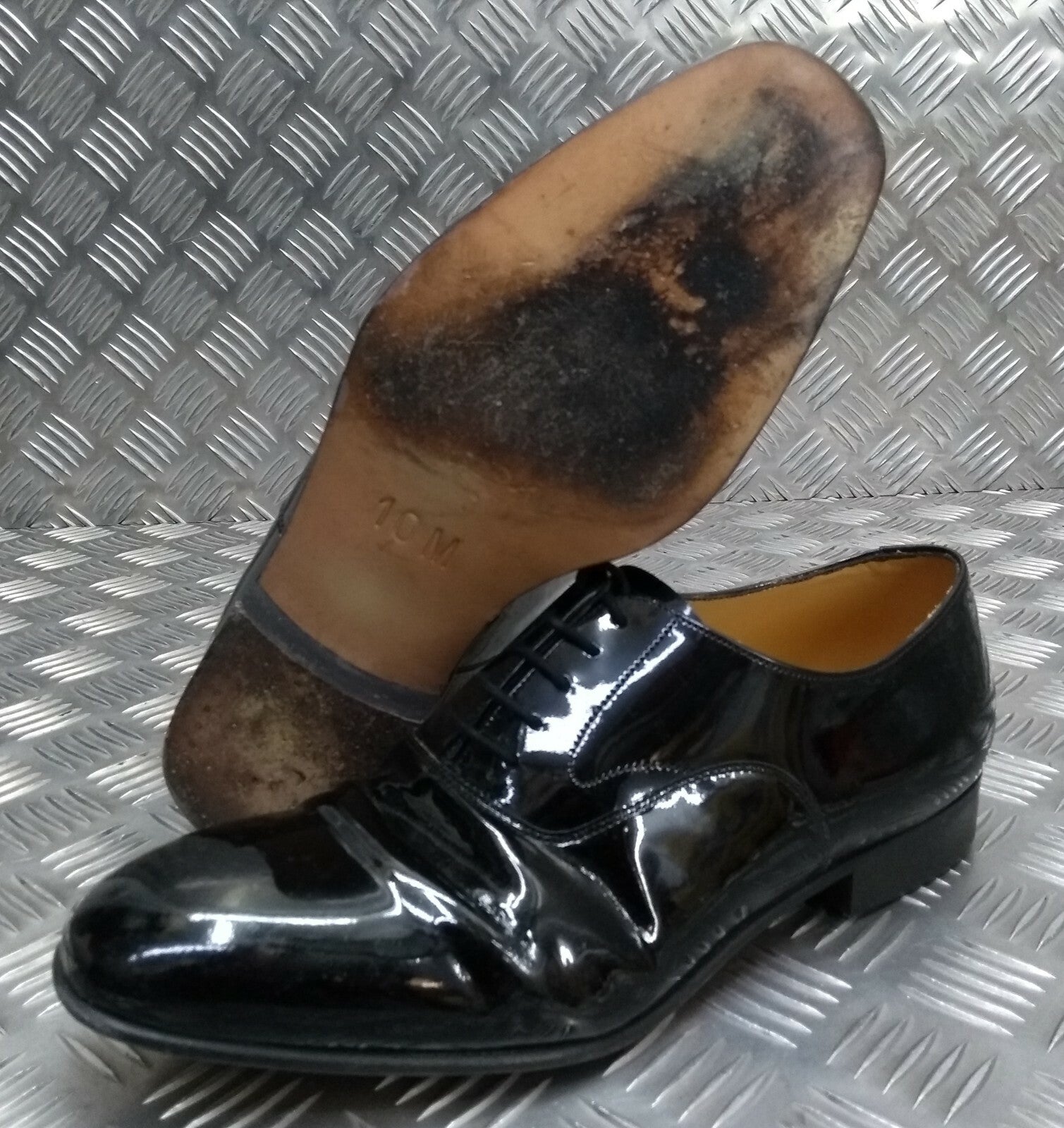 Patent Leather Shoes British Service Dress All Sizes
