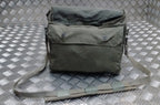 Vintage Military Issue Canvas Shoulder Bag Mini Backpack Grey/Green G2