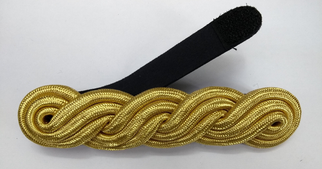 Genuine British Army Officers Double Twist Gold Wire Cords Shoulder No Rank NEW