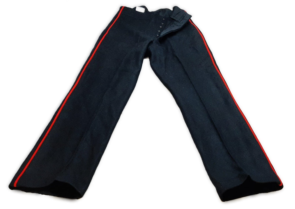 Genuine British Issued Footguards ETC Black Wool Dress Trousers W94cm