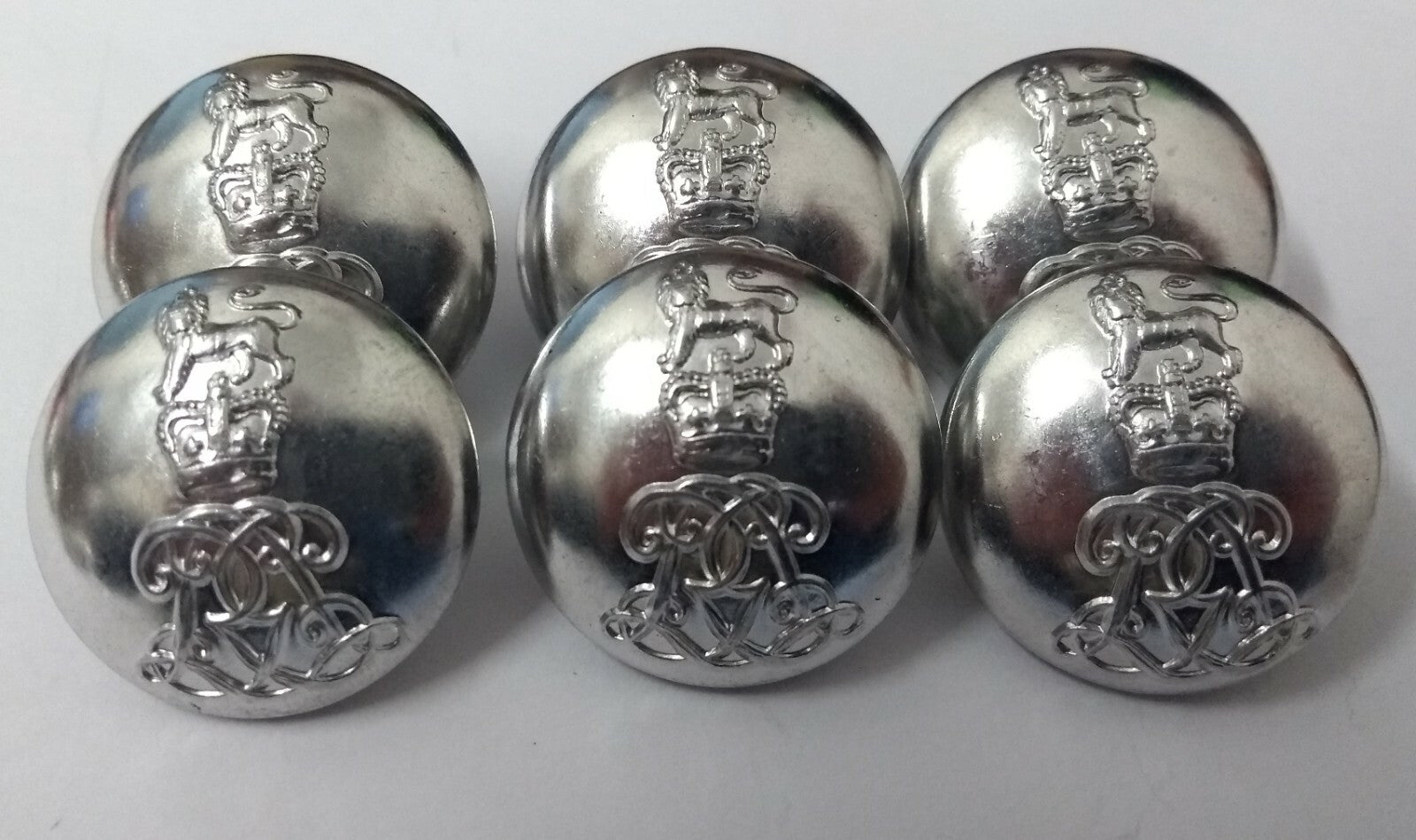 Genuine British Army The Life Guards Regiment Dress X10 Buttons ASBT117