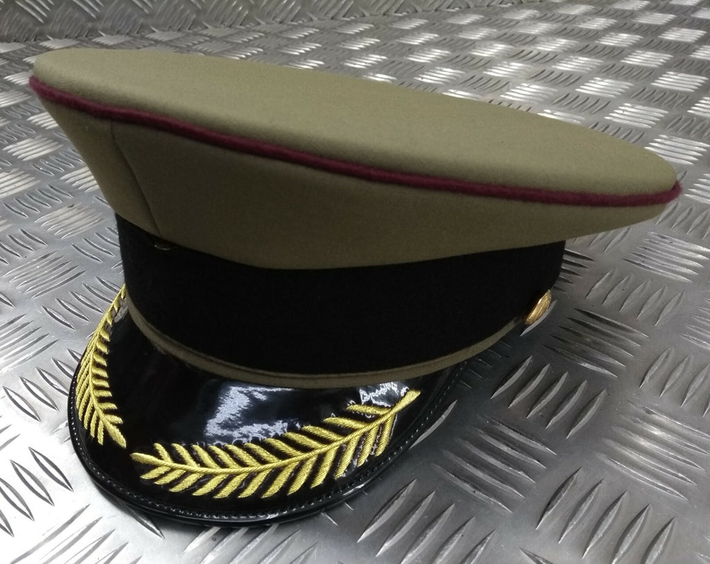 Fancy Dress Hat Style Gold Peak Officers Ceremonial & Parade All Sizes