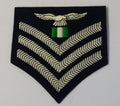 N.A.F Obsolete Chevrons 3 Bar Airforce Patch NEW old Stock
