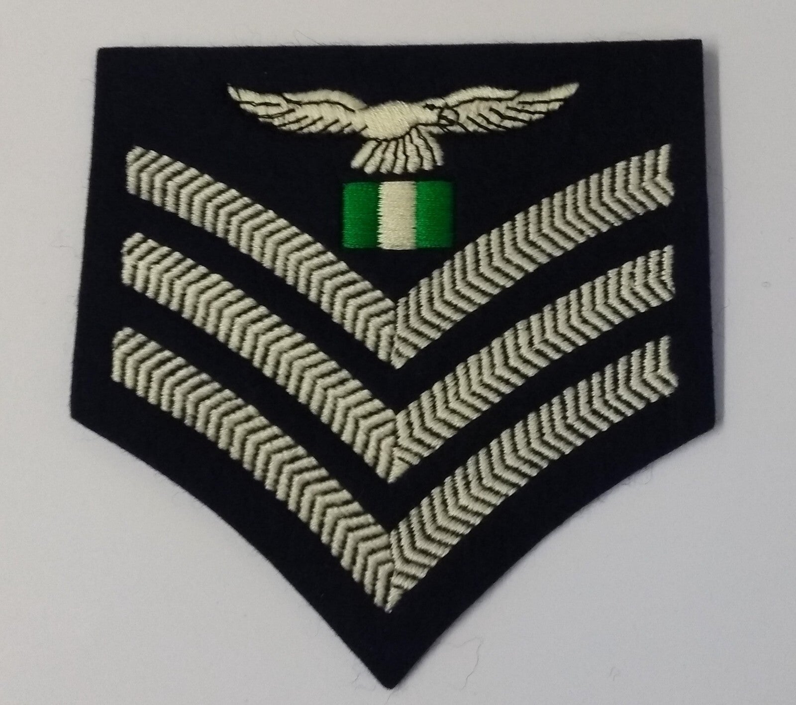 N.A.F Obsolete Chevrons 3 Bar Airforce Patch NEW old Stock
