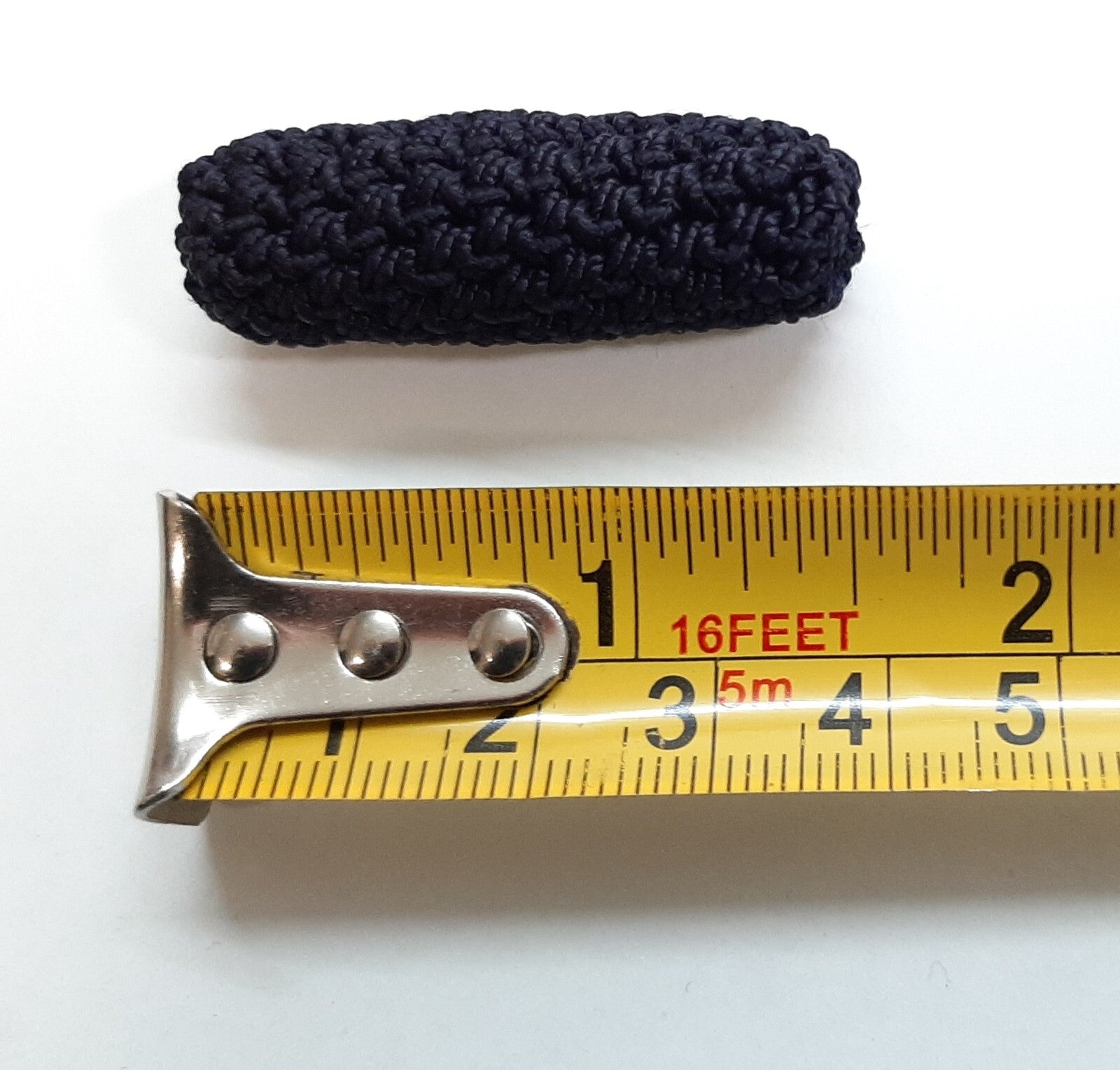 Navy Olivette (Toggle) Blue Crochet Covered Ceremonial British Army