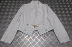 No2BW Mess Dress Jacket British Female White Naval Anchor Buttons