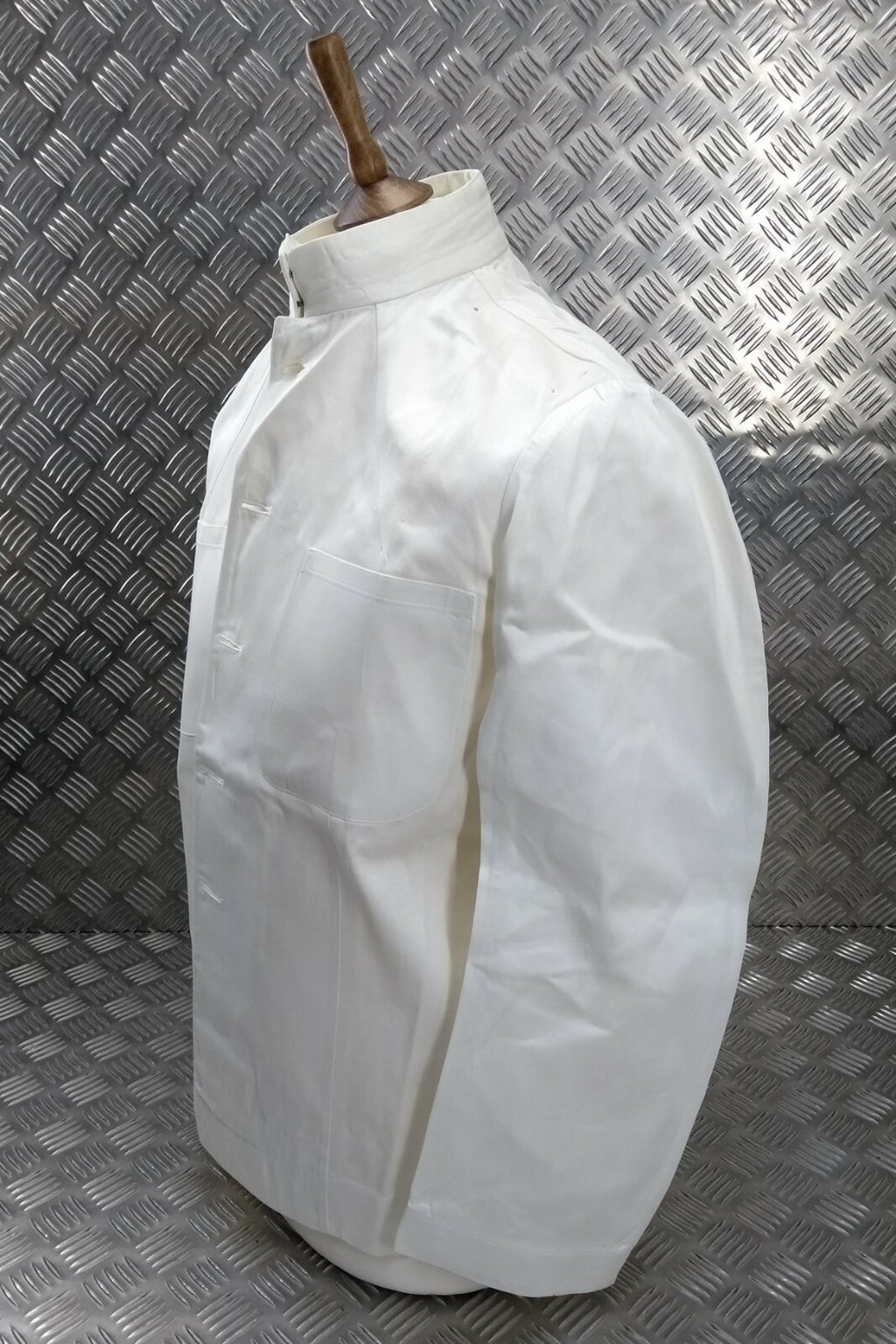 Vintage British Style Stand Up collar Drill Jacket