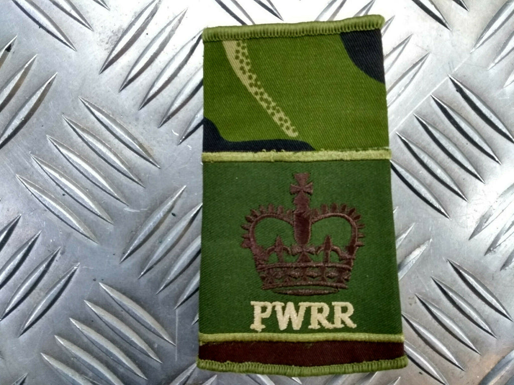 Genuine British Army PWRR Princess of Wales' Royal Regiment Rank Slide Assorted