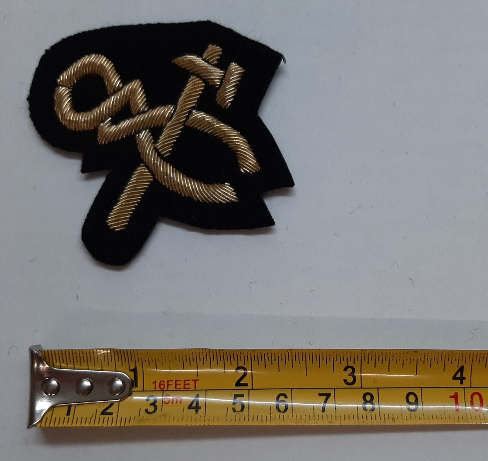 Craftsman No1 Dress Badge British Embroidered Gold Braided Arm Patch
