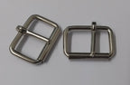 Genuine British Issue 1" Nickel Plated Small Roll Buckles X2 STD256