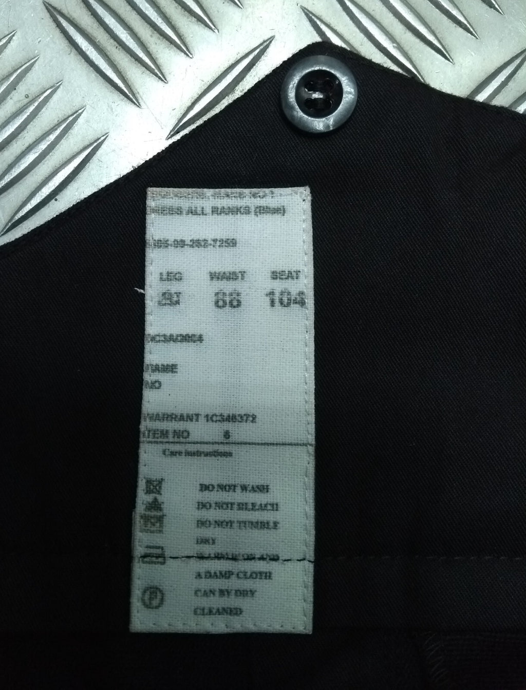 No1 Dress Trousers Blue All Ranks Genuine British Army Wing Back Uniform Issue