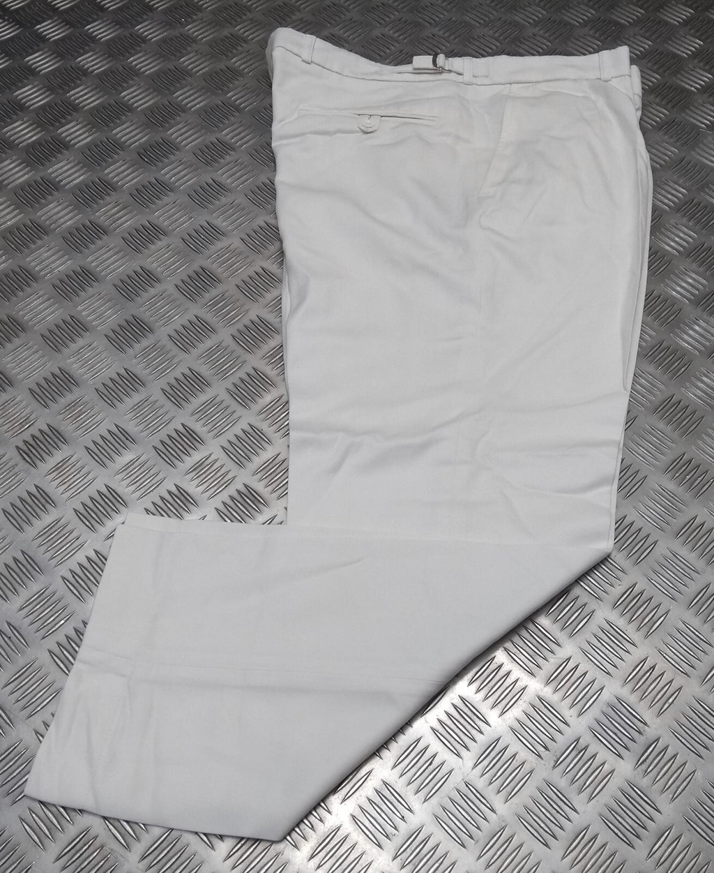 White Naval Trousers Officer & Gentleman Class 1 CI British Royal Navy 100cm