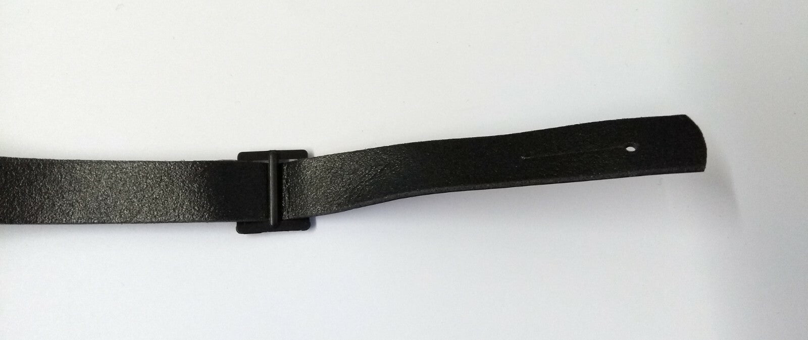 Chinstrap Dress Hat Genuine SD Issue Hi Sheen Black Width12.3mm