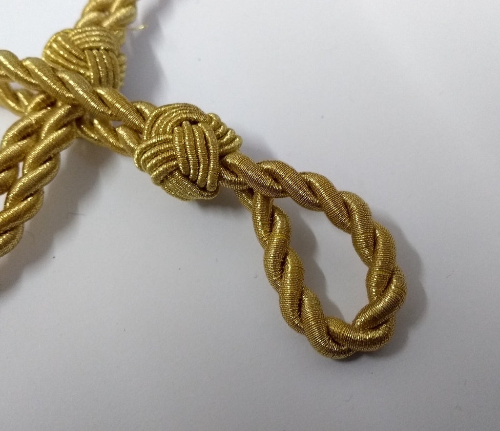 Hat Cord Gold & Silver Twisted Issue Ceremonial Officer's Dress Cap