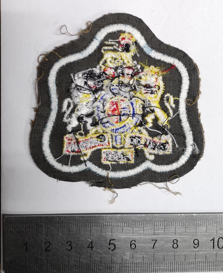 Army Air Corps & Small Arms School Corps Patch Warrant Officer Class 1 (WO1)