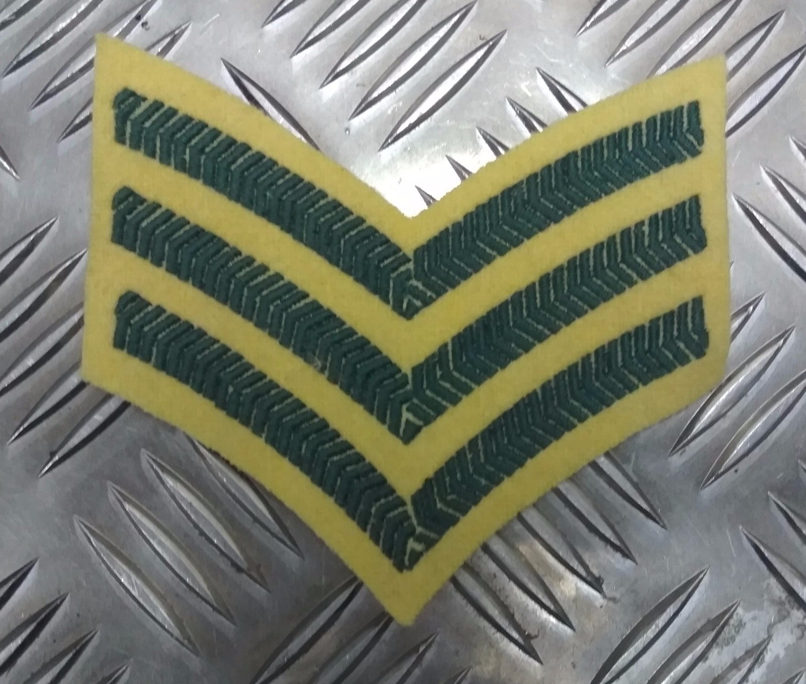 Light Infantry Sergeant Rank Stripes 3 Chevrons Genuine British EPB37