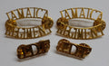 Jamaican Insignia Two Sets JDF Jamaica Regiment Shoulder Collar Badges