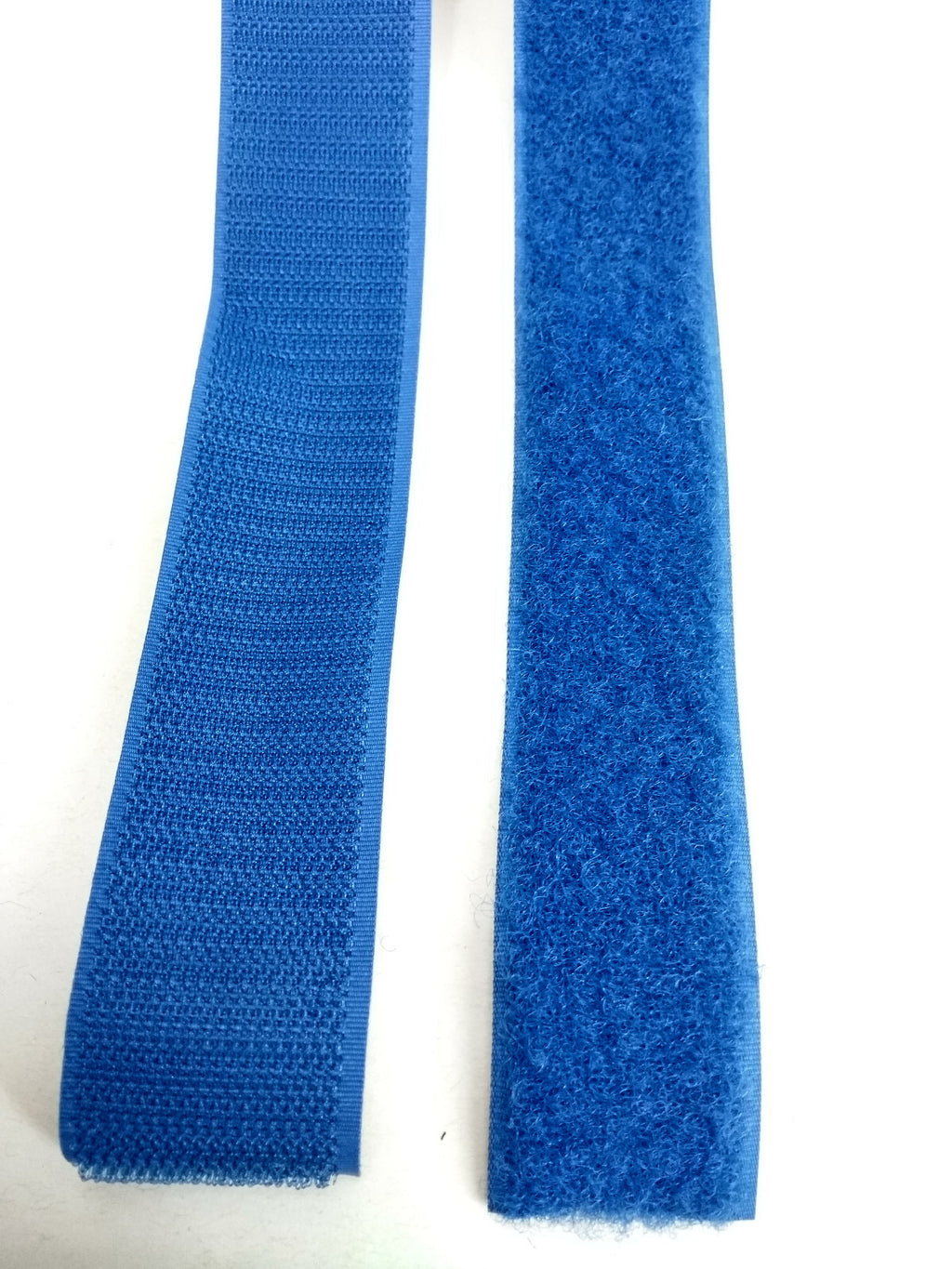 Light Blue 1" wide Rip & Grip / Hook & Loop 25" length Sew on type - NEW