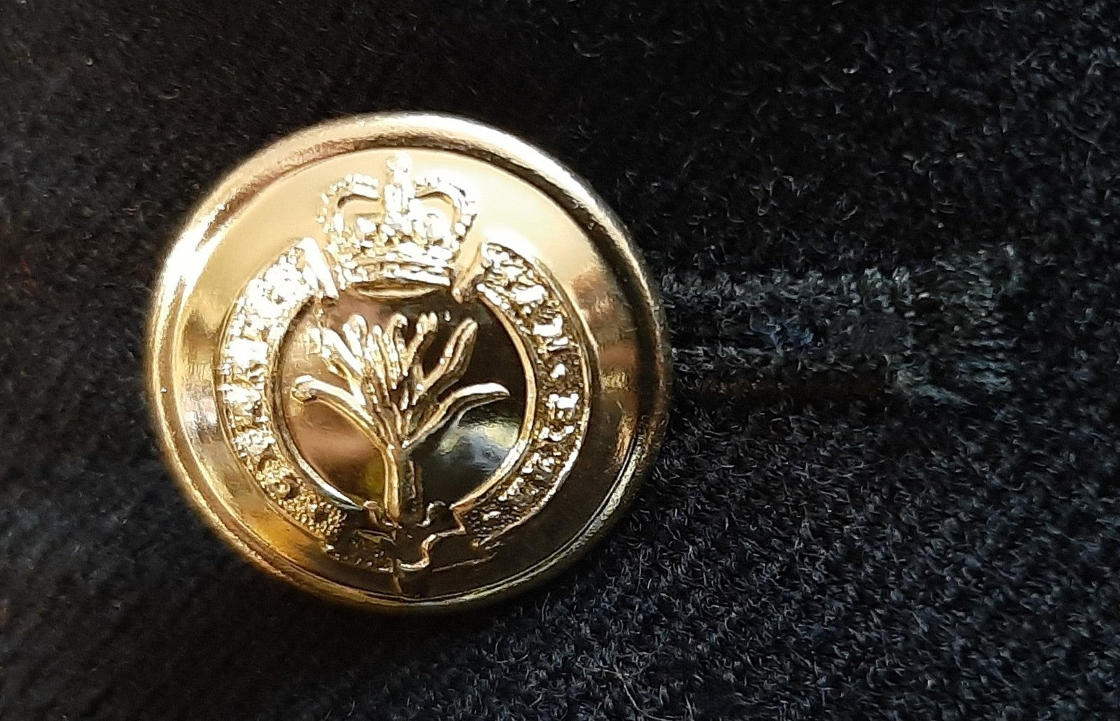 Vintage Welsh Guards Jacket British Army Blue No1 Dress No Rank Old Pattern