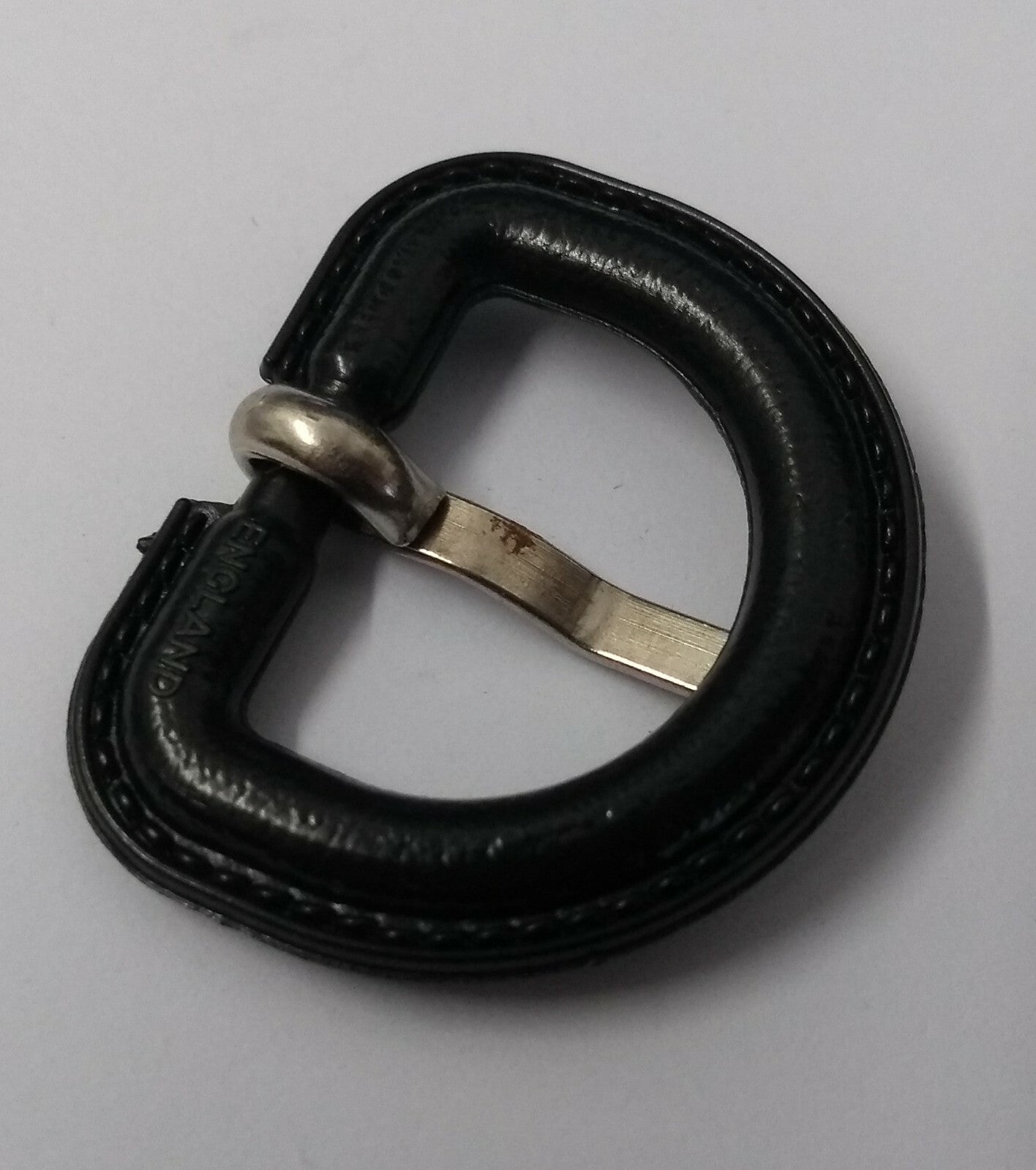 Genuine British 3/4" Stable Belt Bound D Ring Prong Buckle 2 Pair STD58