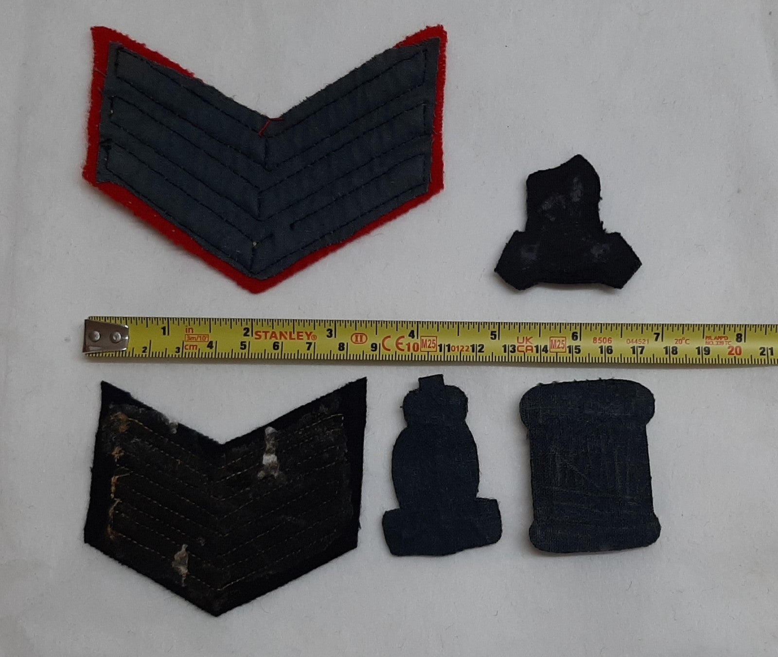 Assorted British Insignia UK and Army Patches / Chevrons Mixed Lot of 5