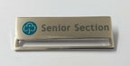 The Girlguiding UK Insignia Hi Sheen Senior Section Metal Pin Clasp Bar X2 GIM38