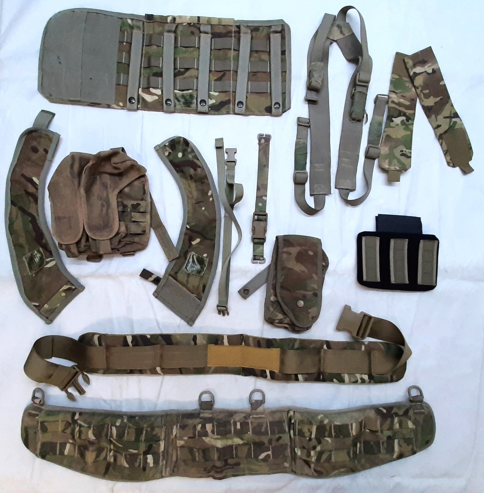 MTP Webbing Parts Job Lot of 12 Assorted Items For Collectors Spares or Repairs