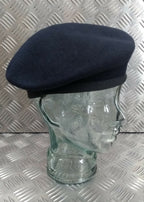 Hobsons of London Style Dark Blue Lined 100% Wool Beret