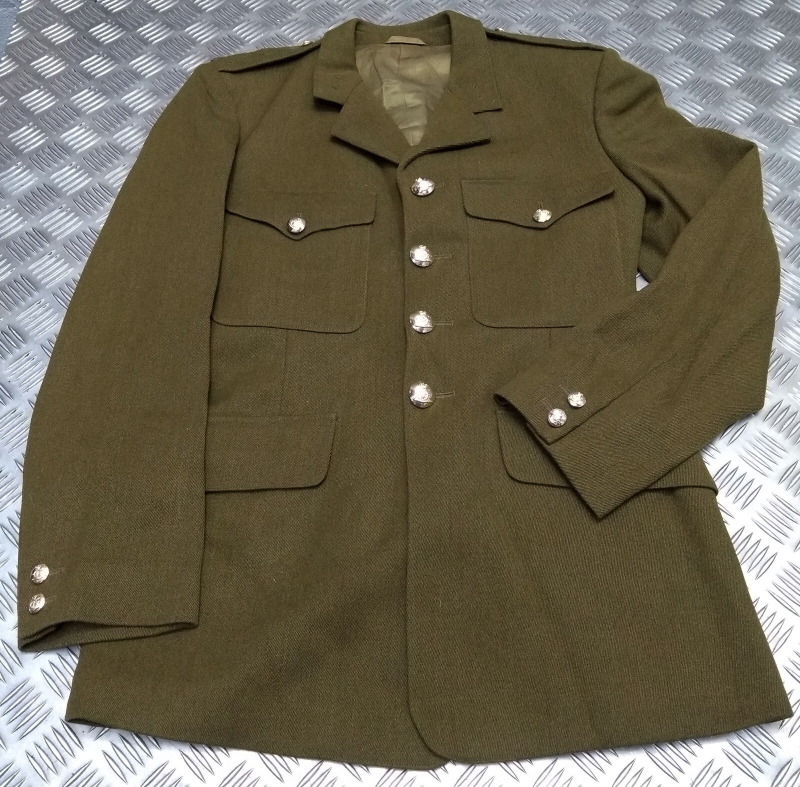 British Army Vintage No2 RA Jacket Dress Tunic Royal Buttons Fancy Dress