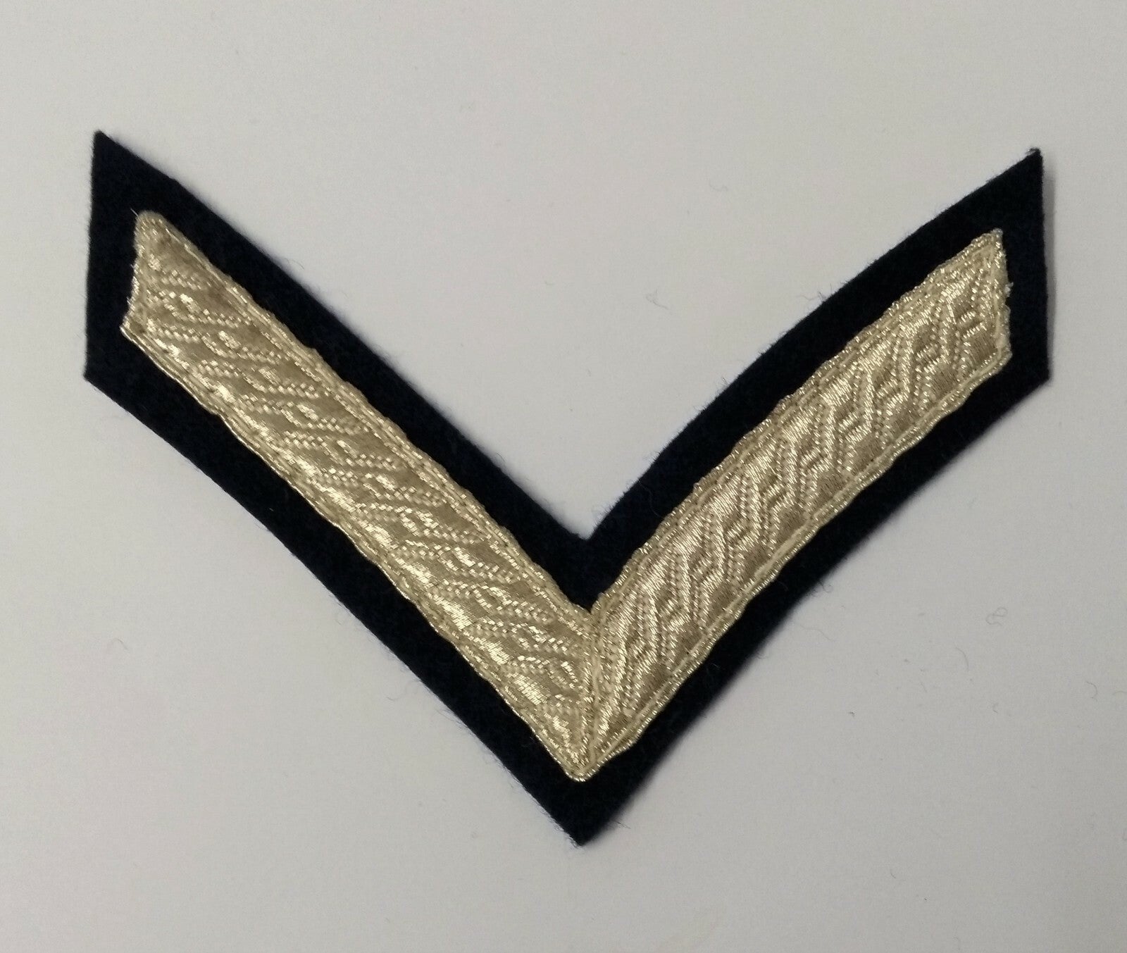 UKSF SRR Lance Corporal Chevron Braided Patch Special Reconnaissance Regiment