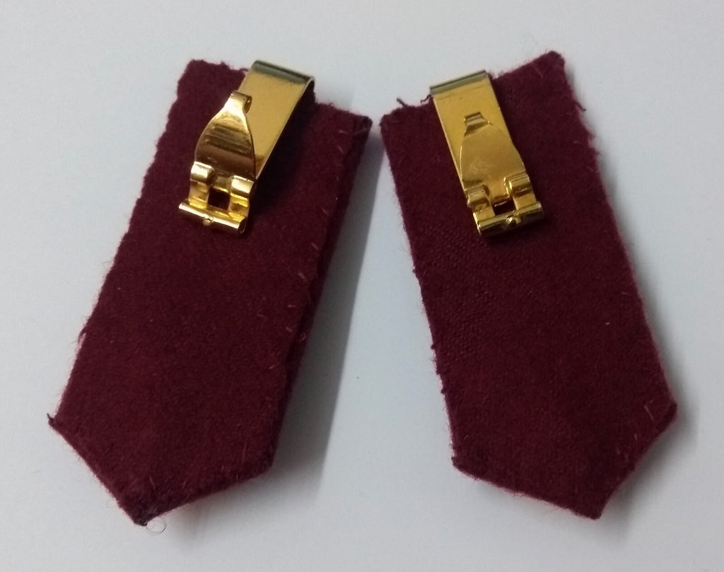 Arab Emirates Gorgets Collar Tabs Gold Braid Detail Senior Officers UAE Buttons