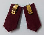 Arab Emirates Gorgets Collar Tabs Gold Braid Detail Senior Officers UAE Buttons