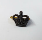 Genuine British Standard Dress Issue Small 1/2" Queens Crowns X2 GIM98
