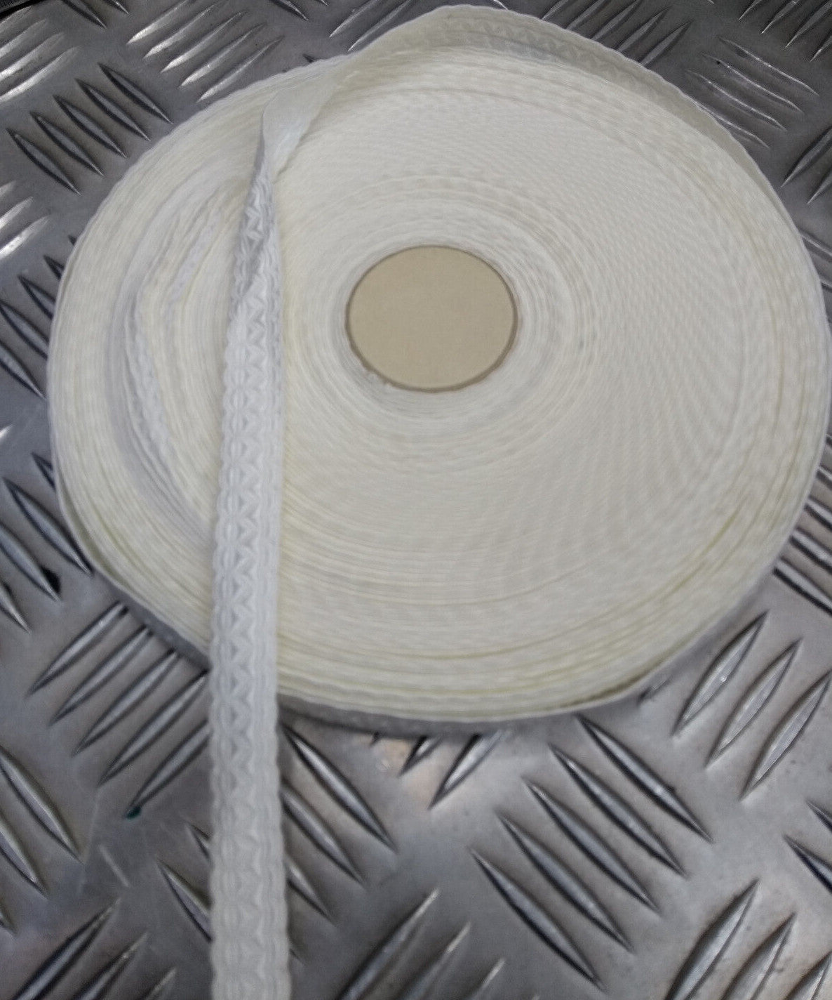 White Braid 13mm Genuine British Made