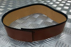 Split Leather Hatband British Made 2" Replacement Band for Dress Hats